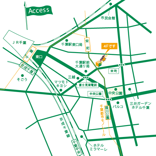 アクセスマップ